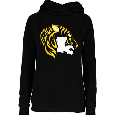 L.S.U T.I.G.E.R.S Inside The Mascot Womens Funnel Neck Pullover Hood