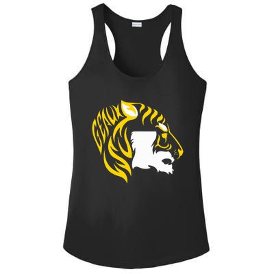 L.S.U T.I.G.E.R.S Inside The Mascot Ladies PosiCharge Competitor Racerback Tank