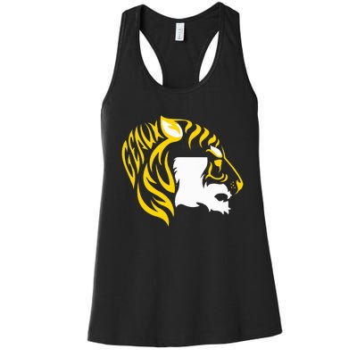 L.S.U T.I.G.E.R.S Inside The Mascot Women's Racerback Tank