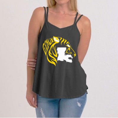 L.S.U T.I.G.E.R.S Inside The Mascot Women's Strappy Tank