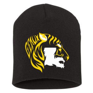 L.S.U T.I.G.E.R.S Inside The Mascot Short Acrylic Beanie