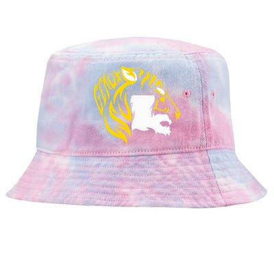 L.S.U T.I.G.E.R.S Inside The Mascot Tie-Dyed Bucket Hat