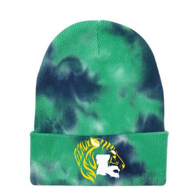 L.S.U T.I.G.E.R.S Inside The Mascot Tie Dye 12in Knit Beanie