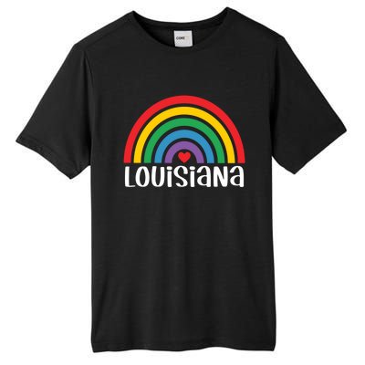 Louisiana Travel I Love Louisiana Usa Gift Tall Fusion ChromaSoft Performance T-Shirt