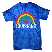 Louisiana Travel I Love Louisiana Usa Gift Tie-Dye T-Shirt