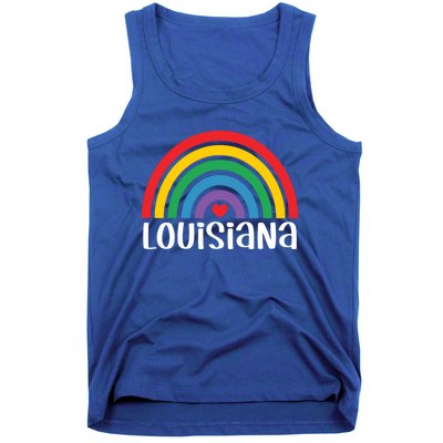 Louisiana Travel I Love Louisiana Usa Gift Tank Top