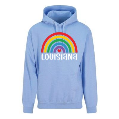 Louisiana Travel I Love Louisiana Usa Gift Unisex Surf Hoodie