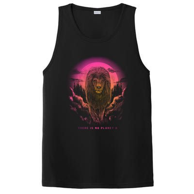 Lion: There Is No Planet B Gift Climate Change Is Real! Meaningful Gift PosiCharge Competitor Tank