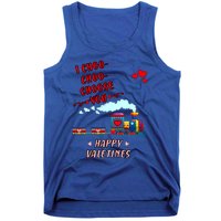 Love Train I Choose You Funny Happy Valentines Day And Lover Meaningful Gift Tank Top