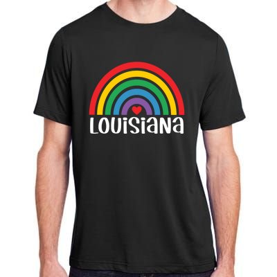 Louisiana Travel I Love Louisiana Usa Gift Adult ChromaSoft Performance T-Shirt