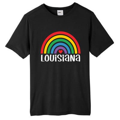 Louisiana Travel I Love Louisiana Usa Gift Tall Fusion ChromaSoft Performance T-Shirt