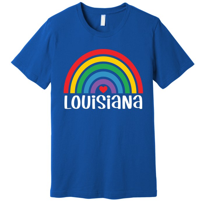 Louisiana Travel I Love Louisiana Usa Gift Premium T-Shirt