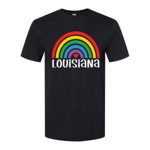 Louisiana Travel I Love Louisiana Usa Gift Softstyle CVC T-Shirt