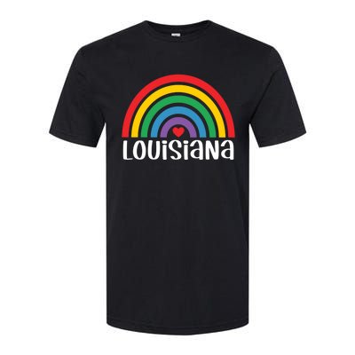 Louisiana Travel I Love Louisiana Usa Gift Softstyle CVC T-Shirt