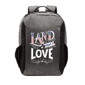 Land That I Love Banner Font Gift Vector Backpack