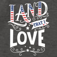 Land That I Love Banner Font Gift Vector Backpack