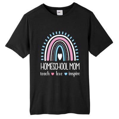 Love Teach Inspire Homeschool Mom Appreciation Teacher Great Gift Tall Fusion ChromaSoft Performance T-Shirt