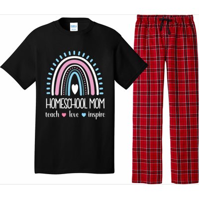 Love Teach Inspire Homeschool Mom Appreciation Teacher Great Gift Pajama Set