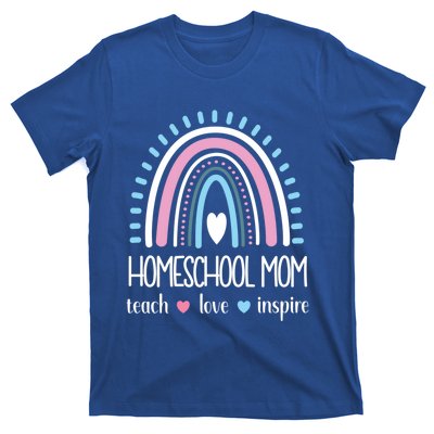 Love Teach Inspire Homeschool Mom Appreciation Teacher Great Gift T-Shirt