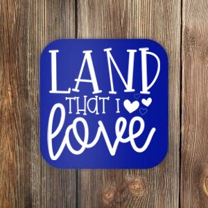 Land That I Love Tee Gift Coaster