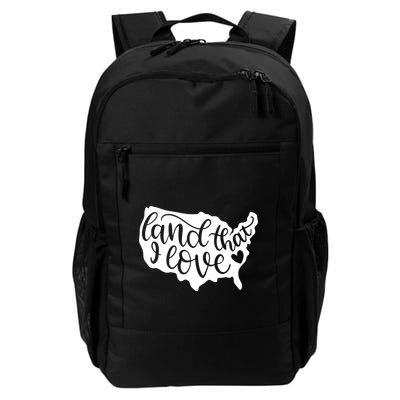 Land That I Love USA Flag Independence Day Backpack