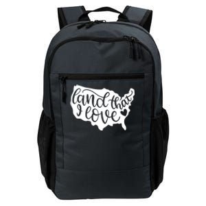 Land That I Love USA Flag Independence Day Daily Commute Backpack