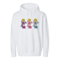 Lizzie This Is What Dreams Are Made Of Vintage Cute Funny Garment-Dyed Fleece Hoodie