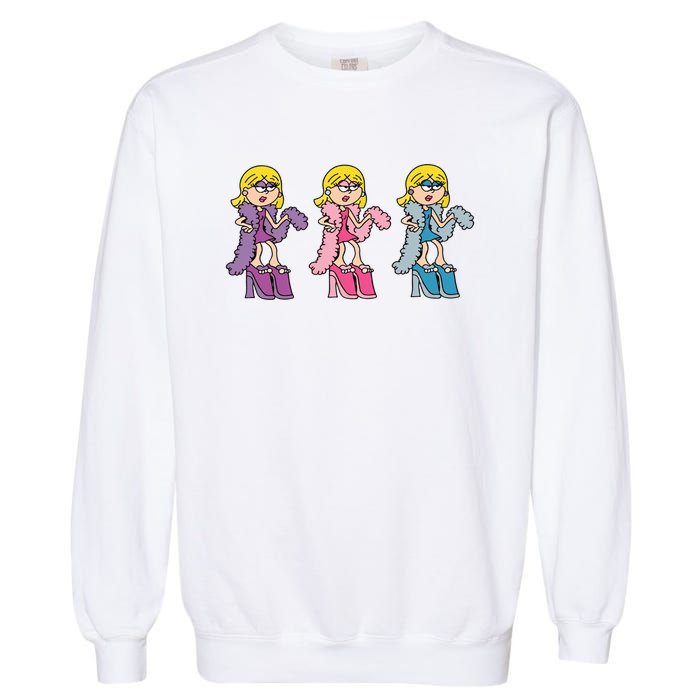 Lizzie This Is What Dreams Are Made Of Vintage Cute Funny Garment-Dyed Sweatshirt