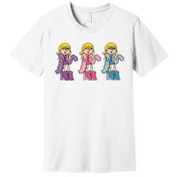 Lizzie This Is What Dreams Are Made Of Vintage Cute Funny Premium T-Shirt