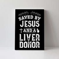 Liver Transplant Jesus Organ Donor Surgery Recovery Canvas