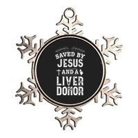 Liver Transplant Jesus Organ Donor Surgery Recovery Metallic Star Ornament