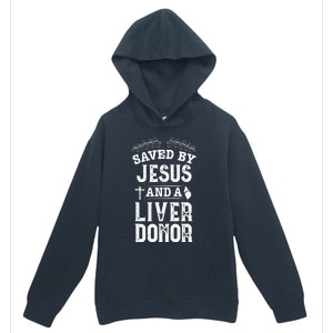 Liver Transplant Jesus Organ Donor Surgery Recovery Urban Pullover Hoodie