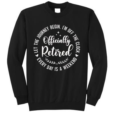 Let The Journey Begin Im Of The Clock Sweatshirt