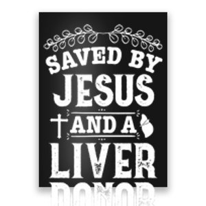 Liver Transplant Jesus Organ Donor Surgery Recovery Poster