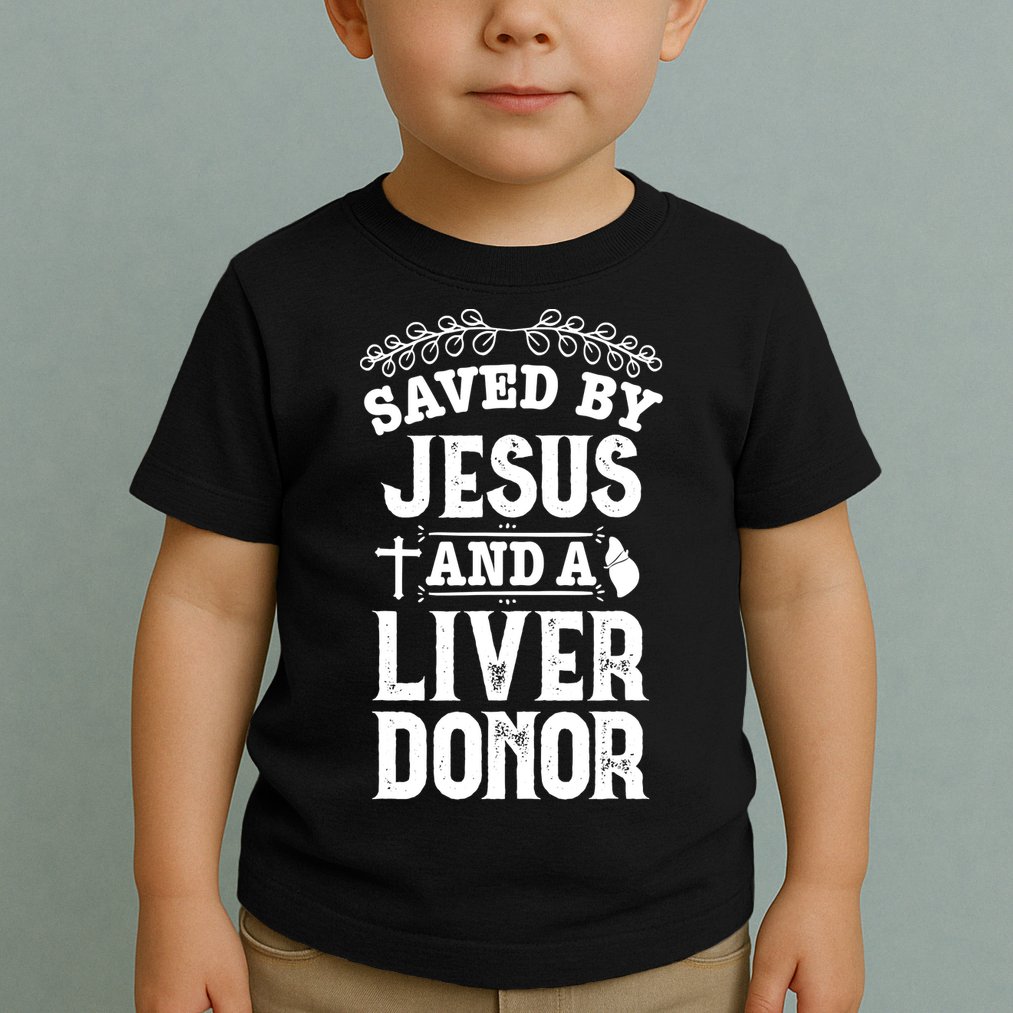 Liver Transplant Jesus Organ Donor Surgery Recovery Toddler T-Shirt