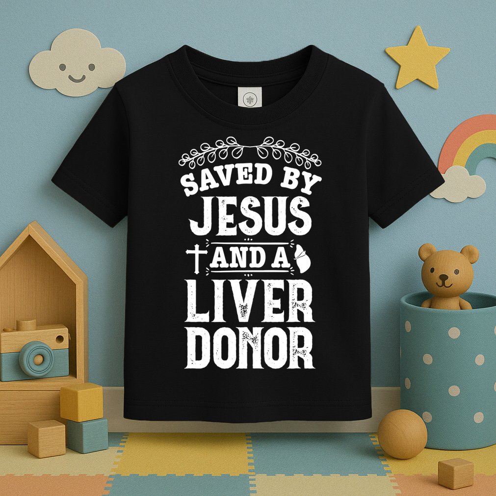 Liver Transplant Jesus Organ Donor Surgery Recovery Toddler T-Shirt