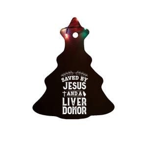 Liver Transplant Jesus Organ Donor Surgery Recovery Ceramic Tree Ornament