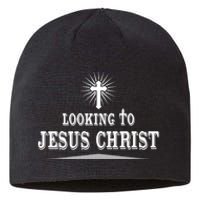 Looking To Jesus Christ Sustainable Beanie