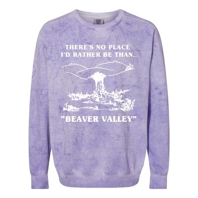 Leave The Kids Alone Theory Of Evolution Colorblast Crewneck Sweatshirt