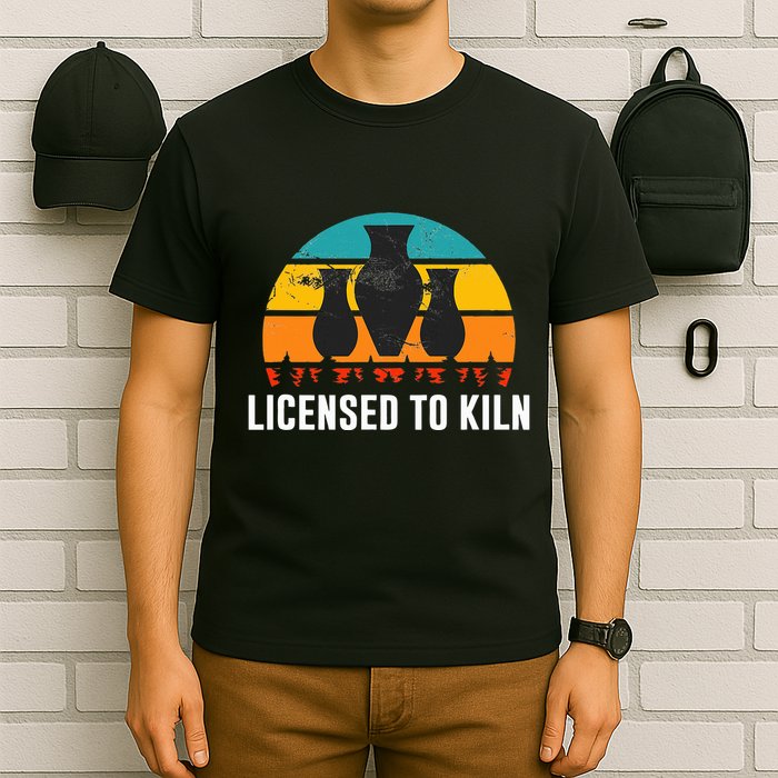 L.I.C.E.Ns.E.D To Kiln Pottery T-Shirt