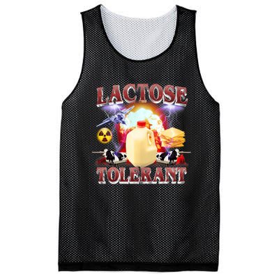 Lactose Tolerant Mesh Reversible Basketball Jersey Tank