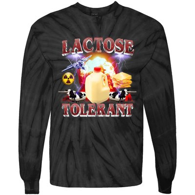 Lactose Tolerant Tie-Dye Long Sleeve Shirt