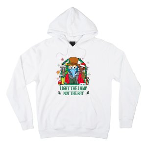 Light The Lamp Not The Rat Funny Christmas Hoodie