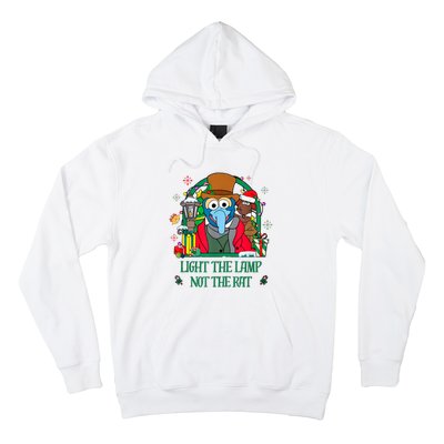 Light The Lamp Not The Rat Funny Christmas Hoodie