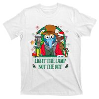 Light The Lamp Not The Rat Funny Christmas T-Shirt