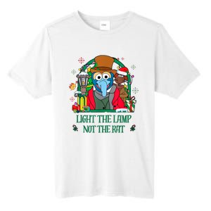 Light The Lamp Not The Rat Funny Christmas Tall Fusion ChromaSoft Performance T-Shirt