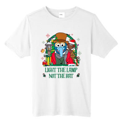 Light The Lamp Not The Rat Funny Christmas Tall Fusion ChromaSoft Performance T-Shirt