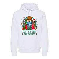 Light The Lamp Not The Rat Funny Christmas Premium Hoodie