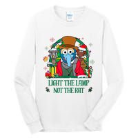 Light The Lamp Not The Rat Funny Christmas Tall Long Sleeve T-Shirt