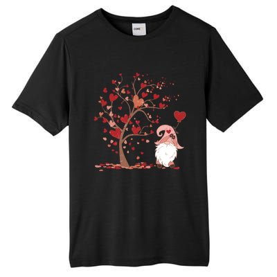 Love Tree Love Heart Gnome Dating Valentines Day Cool Gift Tall Fusion ChromaSoft Performance T-Shirt